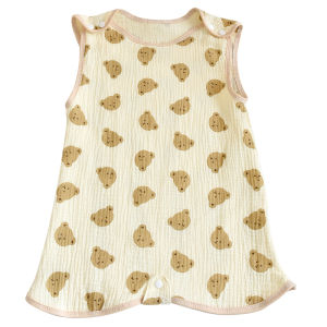 ANYOUBI |Summer Cotton Sleeveless Sleep Bag Light & Breathable