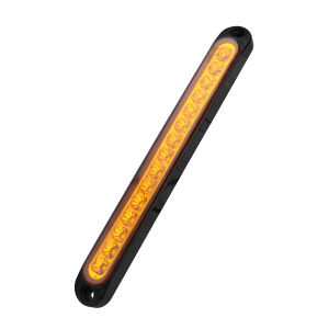 KEVANLY | 1/2pcs 24V Car Truck LED Side Marker Clearance Lights Flowing Water DRL Driving Lamp Turn Signal Light Rear Taillight Light