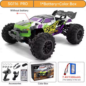 SG116MAX 80KM/H High Speed RC Car Brushless 4WD Off-Road Drift Remote Control Car 1:16 Professional Racing Cars SG318PRO 30KM/H