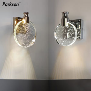 Modern Crystal Wall Lamp Bedroom Bedside Living Room Restaurant Background Wall Aisle Staircase Lamp Wall Led Light Sconce