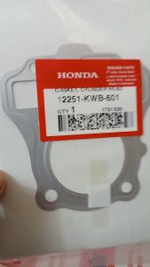 Paking seng perpak gasket cop paking atas paking head cylinder blade 110 (2008-2011) revo 110 fi (2014-sekarang) original honda 12251KWB601