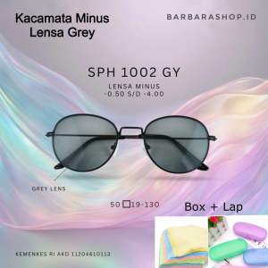 KACAMATA MINUS FASHION OVAL | H 5013