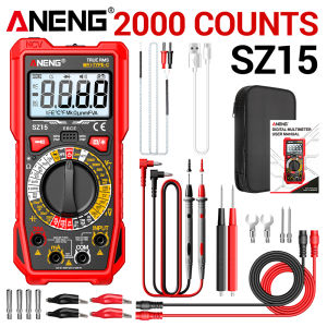 ANENG | Digital Multimeter Rechargeable NCV Voltage Sensing Voltmeter Ammeter Resistance Capacitance Electrician DIY Detector ANENG SZ15