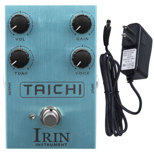 IRIN | IRIN AN-38 Electric Guitar TAICHI Low Gain Overdrive OD Effect Pedal Classic Amp Sound VOICE Knob Controls EQ Frequency Band
