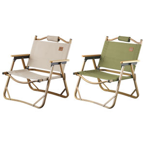 [Vodool]เก้าอี้พับได้ Kermit เก้าอี้ผ้า Oxford เก้าอี้กลางแจ้งแบบพกพาอลูมิเนียมเก้าอี้ชายหาด Kermit สำหรับบาร์บีคิวปิกนิกกลางแจ้ง