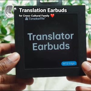 หูฟัง Timekettle WT2 Edge Real-time Translator Earbuds Online Version หูฟังแปลภาษาแบบเรียลไทม์ รองรับ 40 ภาษาและ 93 สำเนียง