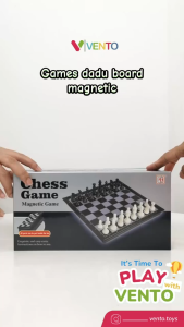 Mainan Anak Ludo Game 368-B Magnetik Mainan Board Game