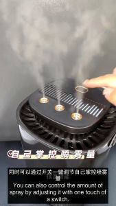 3L Large Capacity Aromatherapy Humidifier Three-hole Mist Spray USB Silent X6 Multifunction Humidifier Night Light 2in1