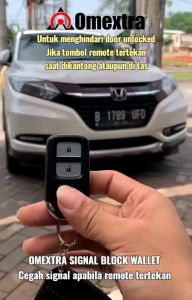 Block Signal Dompet STNK Omextra Dompet Remote Mobil Cover Remote Card