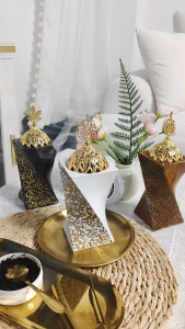 Dapat memilih tutup dupa Tempat Bakar Dupa Mabkharah BulatArab Tempat Bakar Bukhur Perangkat dupa resin yang unik