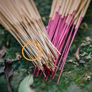 Sandalwood De Bamboo Stick Incense Rod Incense Standing Incense New Mountain Purification Soothing Buddha Door Indoor Sacrifice Joss Sticks Natural Incense