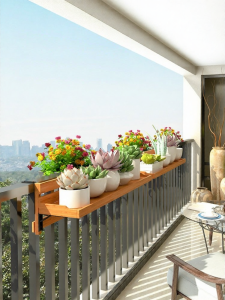 TMCG | Space-saving Hanging Balcony Plant Rack