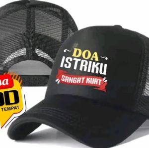 TOPI DOA ISTRIKU SANGAT KUAT sobat ngarit mas iyun - TOPI TRUCKER JARING BASEBALL PRIA WANITA