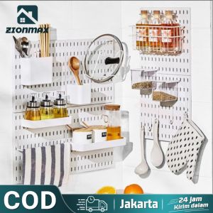 Peg Hole Board Premium: Solusi Dekorasi Tanpa Paku untuk Dapur, Rumah, dan Kantor