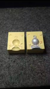 Molding Cetakan Bandul Timah Pemberat Pancing Model Anting 20gr