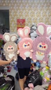 Thú nhồi bông baby three thỏ thị trấn đáng yêu - Size từ 40 đến 65cm - Quà tặng gấu bông bb3 êm mịn cho bé.