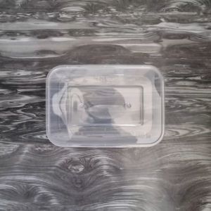 (ISI 25 PCS) Thinwall Rectangle Plastik 250ML 500ML 650ML 750ML 1000ML