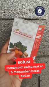 Herbacuma – Suplemen Herbal Penggemuk Badan & Penambah Nafsu Makan Alami Anak dan Dewasa