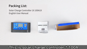 Solar Charge Controller 10A/30A Solar Panel PWM 12/24V Battery Controller LCD Display regulator USB interface