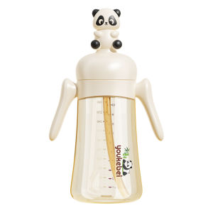 Childrens Straw Water Cup PPSU Straight Drinking Learning to Drink Cup for Ages 1 And above Baby Milk Cup Toddler Training Cup