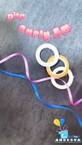 Pita Balon / Curly Ribbon / Pita ribbon Balon Mini / pita rope serut