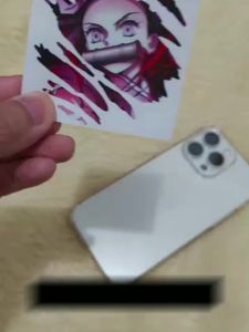 All Anime Scratch Design Sticker Indoor Outdoor Vinyl Sticker Waterproof & Non-Faded