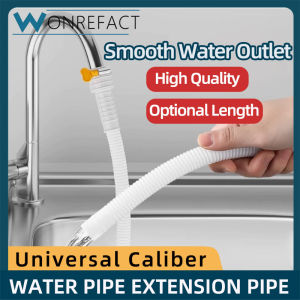 Air Conditioning Drain Pipe White Drain Hose 2m Drain Pipe Thickened Plastic