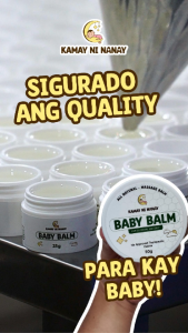 Kamay ni Nanay Baby Balm Bundle - Gentle Relief for Cough Colds & Irritation | Safe for G6PD Babies
