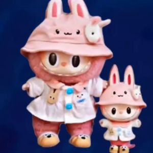 Kaos Atasan Fashion Anak Laki-Laki dan Perempuan Usia 1-12 Tahun Bergambar Labubu Cute Monster Bahan Babyterry Kekinian