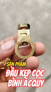 Cặp kẹp cực nối dây điện dành cho bình ắc quy.
