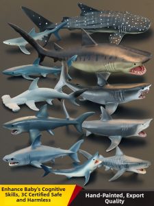 MENGSILE | Solid Animal Model Shark Educational Gift