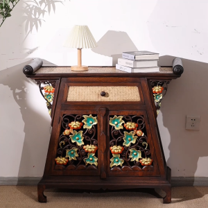 ตู้เก็บของสไตล์เอเชียตะวันออกเฉียงใต้เฟอร์นิเจอร์ห้องรับแขกพาร์ติชันตู้ตกแต่งสไตล์จีนโบราณแกะสลักประตูห้องโถงตู้