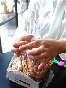 คลิปซิลิโคนปิดผนึกอาหาร ถนอมอาหาร สายรัดถุงอาหารอเนกประสงค์ สุ่มสี