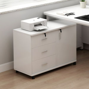 OYIla | Office Desk-side Small Side Cabinet File Storage and Printer Placement