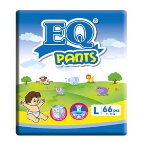 EQ Pants Mega Pack Large 66 - Pants Baby Diapers