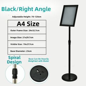 Directional Stand-up Signage Display Rack