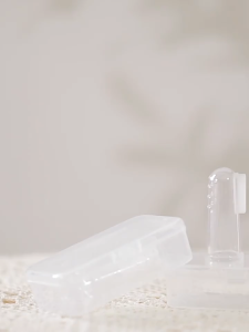 [Little B House] Baby Finger Toothbrush Baby Tongue Cleaner Finger Brush Baby 手指牙刷 Berus Gigi Jari Baby - BA17