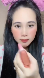 Double-Ended Cream Blush Stick Natural Fit Long-Lasting Makeup Waterproof Moisturizer Easy to Smudge Matte Smooth Blushes Face Makeup for Lips & Cheeks & Eyes