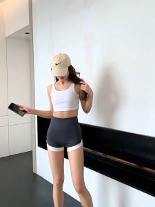 Cooya Women's Casual Shorts: Seamless Elastic Stretchable and Multifunctional High Waisted Pants Korean Style