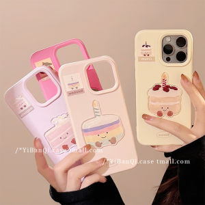 Cute Cartoon 3D Air Cushion Phone Case for Apple 17Promax iPhone 16Pro New 15Pro Women 12 Niche 14Pro Soft Shell 16Plus Lovely 13Pro Full Cover 11