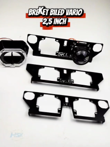 Bracket Breket Biled Vario 125 New Vario 160 Vario 150 New 2.5 inch D2 Laser Biled Aes Turbo Se 2.5 in & Wst 2.5