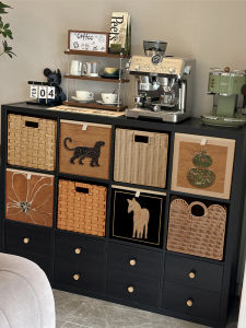 MEISD | Rattan Storage Organizer Home Fabric Organizer