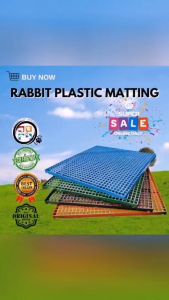 SQUARE RABBIT PLASTIC MATTING 2X2 FLOOR MATTING