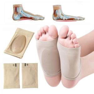 COD 1 Pair Elastic Bandage Orthotic Foot Arch Support Pad Flat Feet Correction Relieve Pain