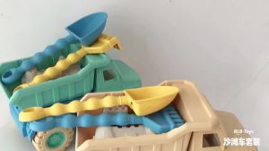 Kids Beach Sand Toys Set Travel Beach Toy Sand Castle Building Kit for Boys and Girls Large Sand Shovel Outdoor Party Gift