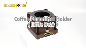 Coffee Tamping Station Portafilter Holder Tamper Stand Walnut Support Base For 51mm 54mm 58mm Barista Espresso Accessories Tools