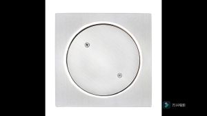 10*10CM Stainless Clean Out Floor Drain Square Shower Floor Drain Pipe Cap Plug Anti-blocking Sealing Cover For Bathroom Balcony