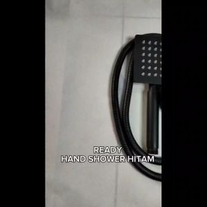 Paket Hand Shower Kotak Hitam & Kran Cabang Promo Termurah