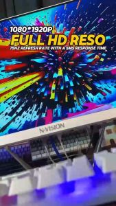 Nvision Gaming Desktop: A24K6-S-I504 Intel Core i5 / i7 / AMD RYZEN 5 I 16GB RAM I 512GB SSD Full Set Computer PC