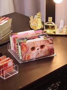 Giá Để Mỹ Phẩm 7 Ngăn Bằng Acrylic Hộp Đựng Đồ Trang Điểm Để Bàn Khay Trưng Bày Phấn Mắt Giá Đỡ Dụng Cụ Trang Điểm